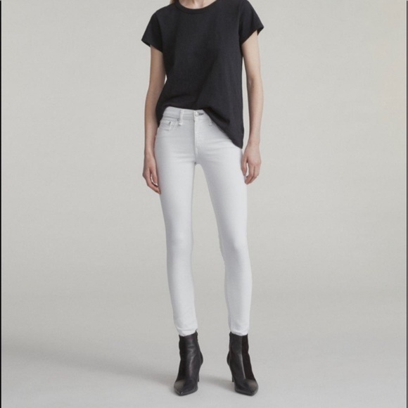 rag & bone Denim - Rag and Bone Blanc Womens Skinny Jeans sz 32